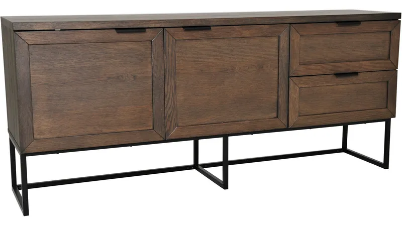 Skjenk Lindor Oljet - Oljet brun eikefiner - Oppbevaring - Oppbevaringsmøbler - Sideboard & skjenker