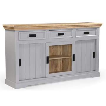Skjenk Loft24 Alpinist - Grå og naturtre - Oppbevaring - Oppbevaringsmøbler - Sideboard & skjenker