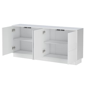 Skjenk Loft24 Toro Hvit - Hvit - Oppbevaring - Oppbevaringsmøbler - Sideboard & skjenker