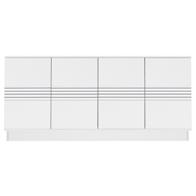 Skjenk Loft24 Toro Hvit - Hvit - Oppbevaring - Oppbevaringsmøbler - Sideboard & skjenker