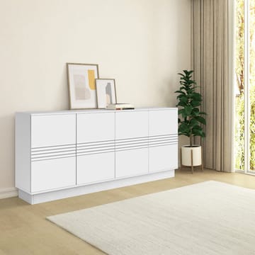 Skjenk Loft24 Toro Hvit - Hvit - Oppbevaring - Oppbevaringsmøbler - Sideboard & skjenker