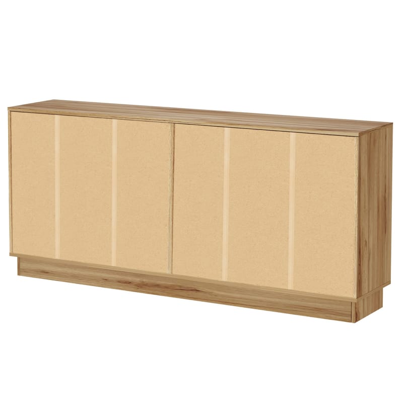 Skjenk Loft24 Toro Wotan-eik - Wotan-eik - Oppbevaring - Oppbevaringsmøbler - Sideboard & skjenker