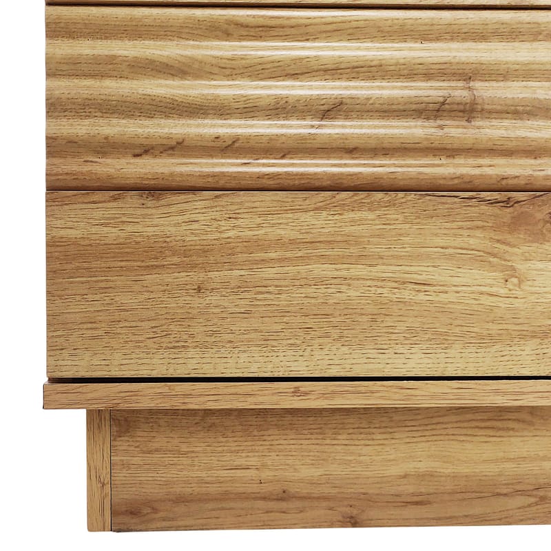 Skjenk Loft24 Toro Wotan-eik - Wotan-eik - Oppbevaring - Oppbevaringsmøbler - Sideboard & skjenker