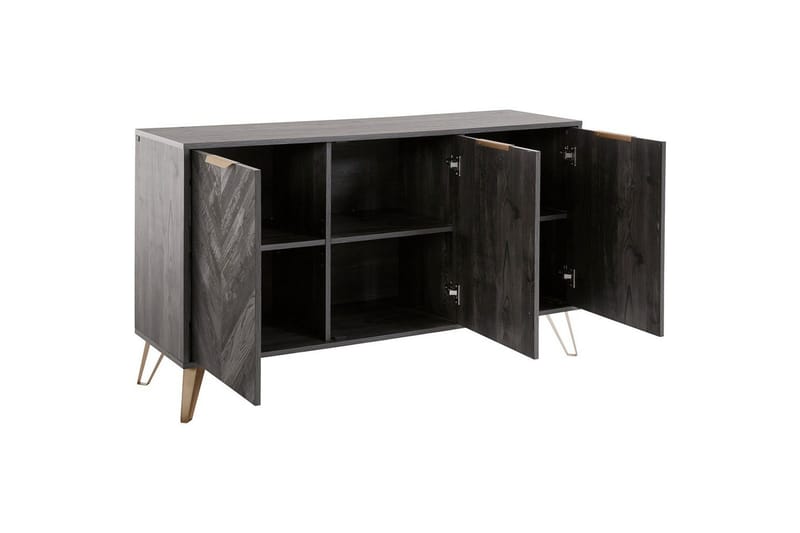 Skjenk Mørkt tre 133x40x75 cm - 133x40x75 cm - Oppbevaring - Oppbevaringsmøbler - Sideboard & skjenker