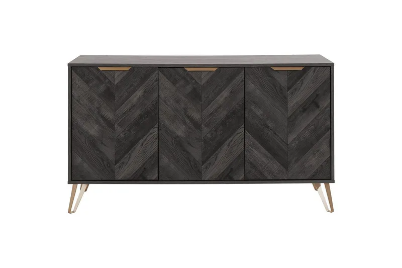 Skjenk Mørkt tre 133x40x75 cm - 133x40x75 cm - Oppbevaring - Oppbevaringsmøbler - Sideboard & skjenker