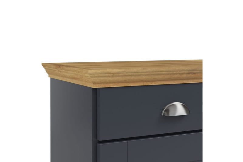 Skjenk Motala Antrasitt/Eik - Antrasitt/Eik - Oppbevaring - Oppbevaringsmøbler - Sideboard & skjenker