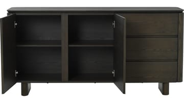 Skjenk NFG Aldon 3 skuffer/2 dører Brun - brunlakkert eik - Oppbevaring - Oppbevaringsmøbler - Sideboard & skjenker