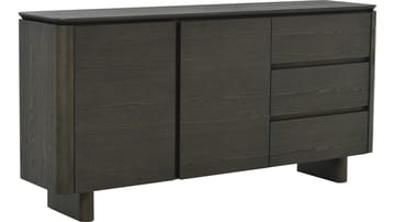 Skjenk NFG Aldon 3 skuffer/2 dører Brun - brunlakkert eik - Oppbevaring - Oppbevaringsmøbler - Sideboard & skjenker