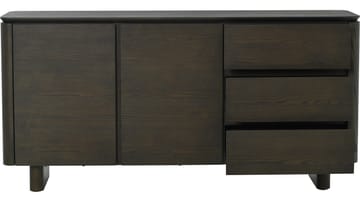 Skjenk NFG Aldon 3 skuffer/2 dører Brun - brunlakkert eik - Oppbevaring - Oppbevaringsmøbler - Sideboard & skjenker