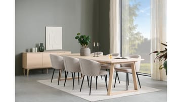 Skjenk Nordal 3 Dører - brunlakkert eikefiner - Oppbevaring - Oppbevaringsmøbler - Sideboard & skjenker