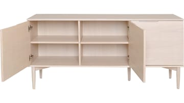 Skjenk Nordal 3 Dører - brunlakkert eikefiner - Oppbevaring - Oppbevaringsmøbler - Sideboard & skjenker