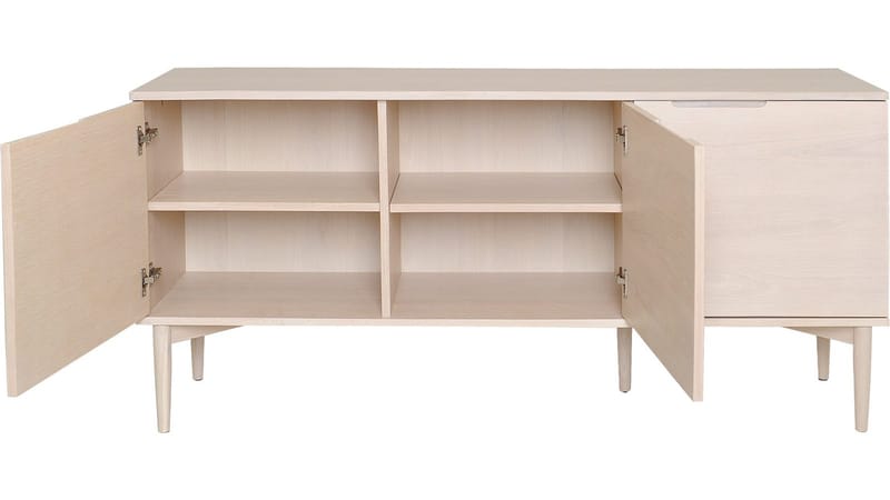 Skjenk Nordal 3 Dører - brunlakkert eikefiner - Oppbevaring - Oppbevaringsmøbler - Sideboard & skjenker