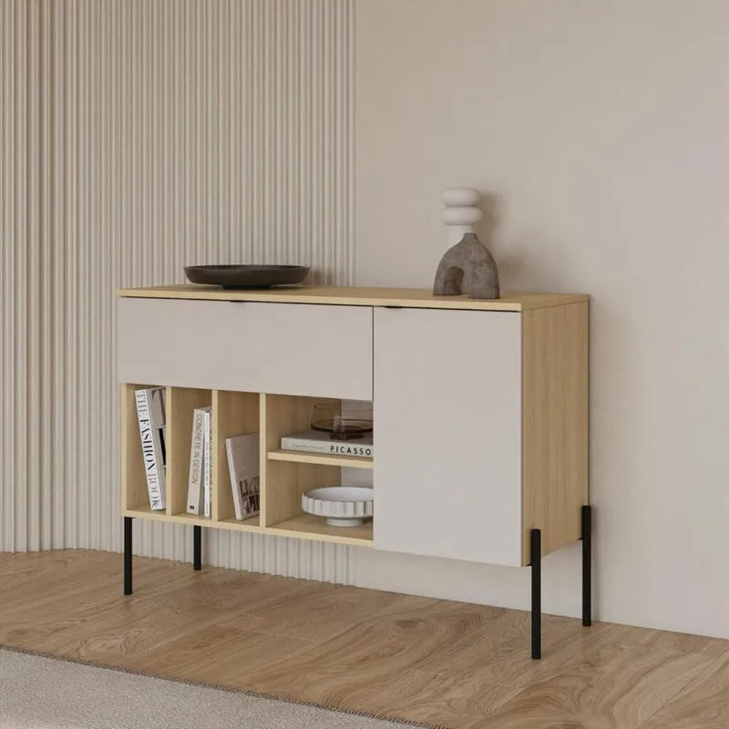 Skjenk Ore 1 dør 1 skuff - Kasjmir - Oppbevaring - Oppbevaringsmøbler - Sideboard & skjenker