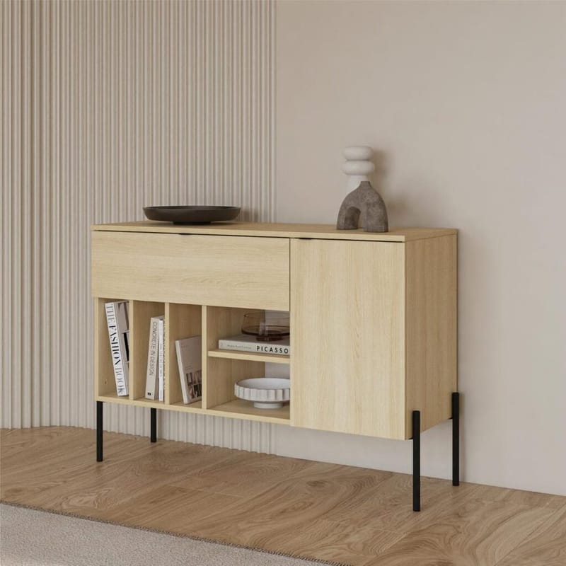 Skjenk Ore 1 dør 1 skuff - Lindberg eik - Oppbevaring - Oppbevaringsmøbler - Sideboard & skjenker