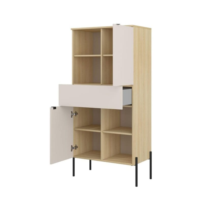 Skjenk Ore 2 Dører 1 Skuff Highboard - Oppbevaring - Oppbevaringsmøbler - Sideboard & skjenker