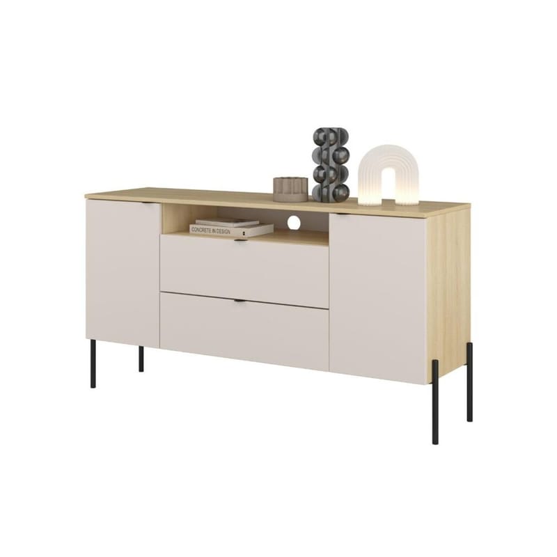 Skjenk Ore 2 dører med 2 skuffer - Kasjmir - Oppbevaring - Oppbevaringsmøbler - Sideboard & skjenker