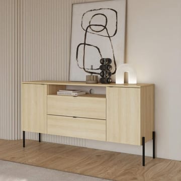 Skjenk Ore 2 dører med 2 skuffer - Lindberg eik - Oppbevaring - Oppbevaringsmøbler - Sideboard & skjenker