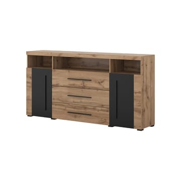 Skjenk Roger 2 Dører med 3 Skuffer - Wotan eik, 182 cm - Oppbevaring - Oppbevaringsmøbler - Sideboard & skjenker