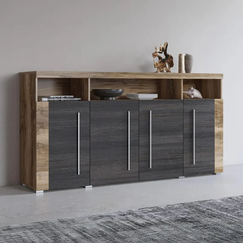 Skjenk Roger 4 dører - Oppbevaring - Oppbevaringsmøbler - Sideboard & skjenker