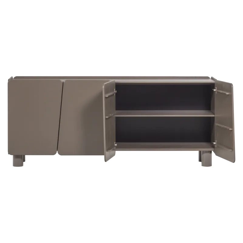 Skjenk Root 200 cm - Trøffelbrun - Oppbevaring - Oppbevaringsmøbler - Sideboard & skjenker