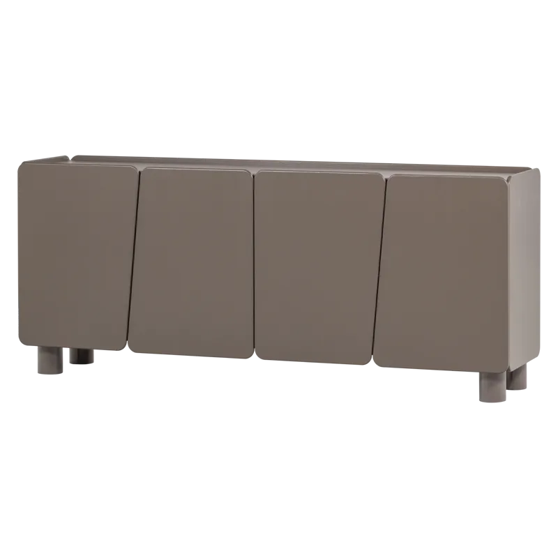 Skjenk Root 200 cm, Trøffelbrun