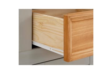 Skjenk Selma 145x38x87 cm, Grå/Beis/Voks - 145x38x87 cm, Grå/Beis/Voks - Oppbevaring - Oppbevaringsmøbler - Sideboard & skjenker