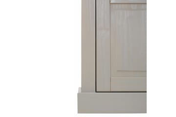 Skjenk Selma 145x38x87 cm, Grå/Beis/Voks - 145x38x87 cm, Grå/Beis/Voks - Oppbevaring - Oppbevaringsmøbler - Sideboard & skjenker