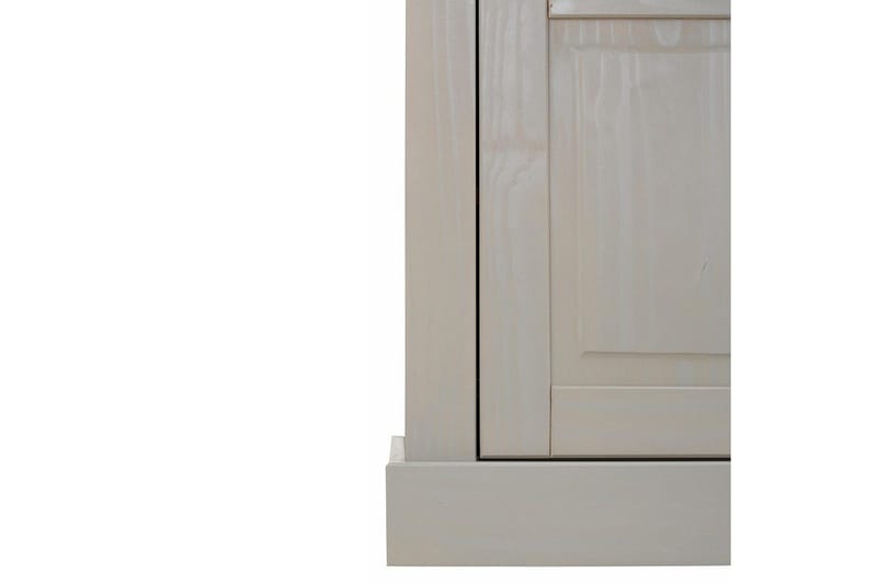 Skjenk Selma 145x38x87 cm, Grå/Beis/Voks - 145x38x87 cm, Grå/Beis/Voks - Oppbevaring - Oppbevaringsmøbler - Sideboard & skjenker