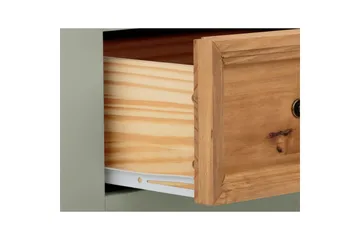 Skjenk Selma 145x38x87 cm, Salviegrønn/Beis/Voks - 145x38x87 cm, Salviegrønn/Beis/Voks - Oppbevaring - Oppbevaringsmøbler - Sideboard & skjenker
