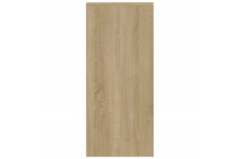 Skjenk sonoma eik 102x33x75 cm sponplate - Beige - Oppbevaring - Oppbevaringsmøbler - Sideboard & skjenker