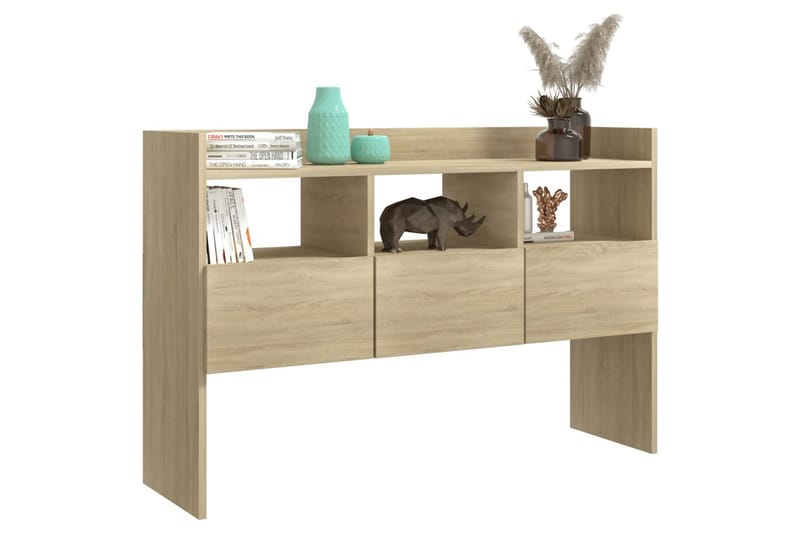 Skjenk sonoma eik 105x30x70 cm sponplate - Brun - Oppbevaring - Oppbevaringsmøbler - Sideboard & skjenker