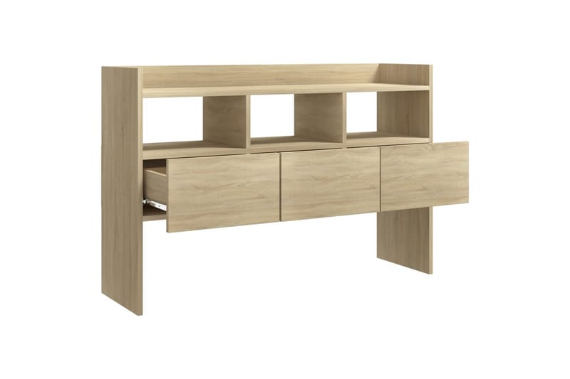 Skjenk sonoma eik 105x30x70 cm sponplate - Brun - Oppbevaring - Oppbevaringsmøbler - Sideboard & skjenker