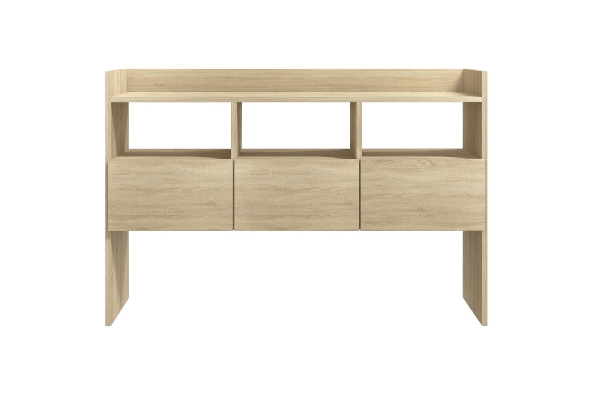 Skjenk sonoma eik 105x30x70 cm sponplate - Brun - Oppbevaring - Oppbevaringsmøbler - Sideboard & skjenker