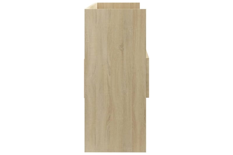 Skjenk sonoma eik 105x30x70 cm sponplate - Brun - Oppbevaring - Oppbevaringsmøbler - Sideboard & skjenker