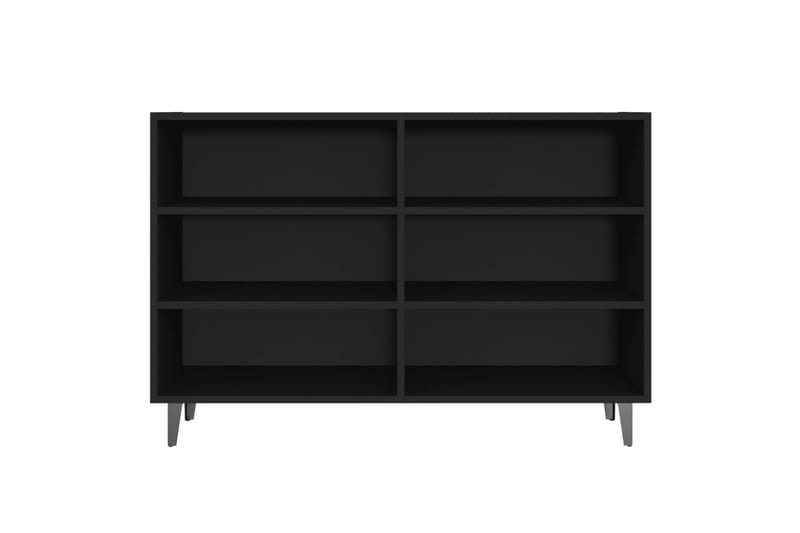 Skjenk svart 103,5x35x70 cm sponplate - Svart - Oppbevaring - Oppbevaringsmøbler - Sideboard & skjenker
