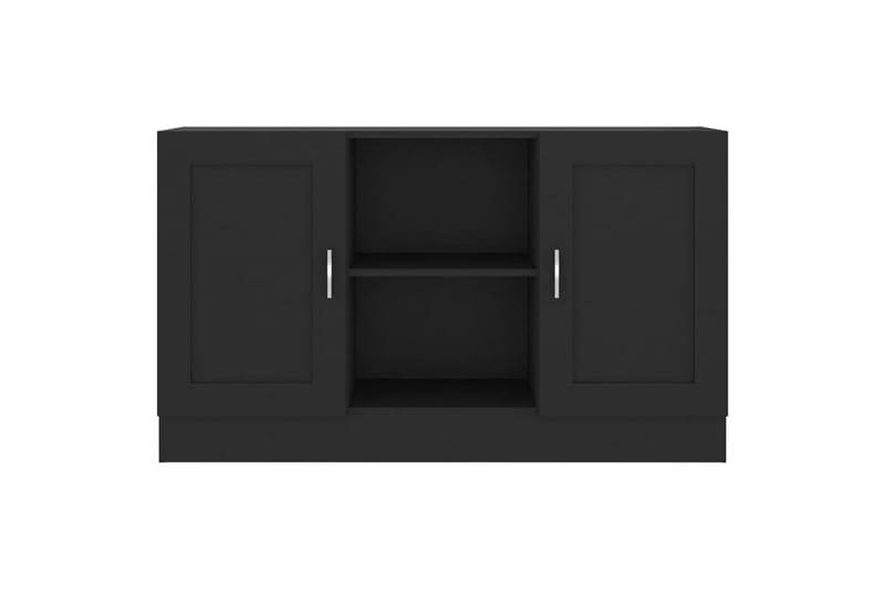Skjenk svart 120x30,5x70 cm sponplate - Svart - Sideboard & skjenker