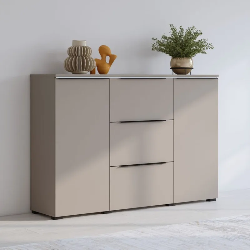 Skjenk Tana med 2 dører og 3 skuffer - Kongo - Oppbevaring - Oppbevaringsmøbler - Sideboard & skjenker