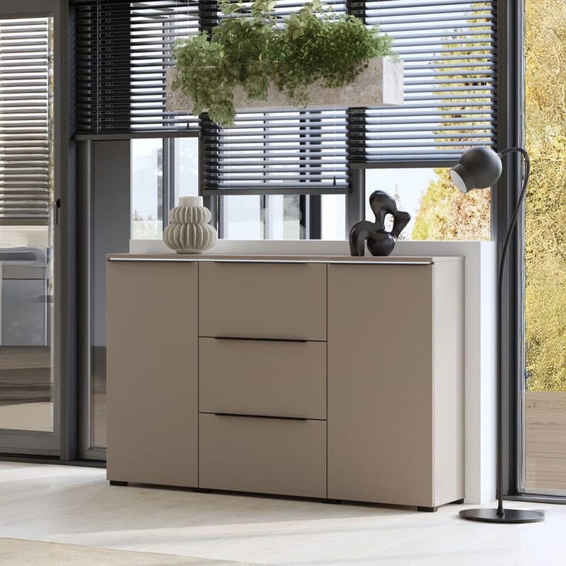 Skjenk Tana med 2 dører og 3 skuffer - Kongo - Oppbevaring - Oppbevaringsmøbler - Sideboard & skjenker