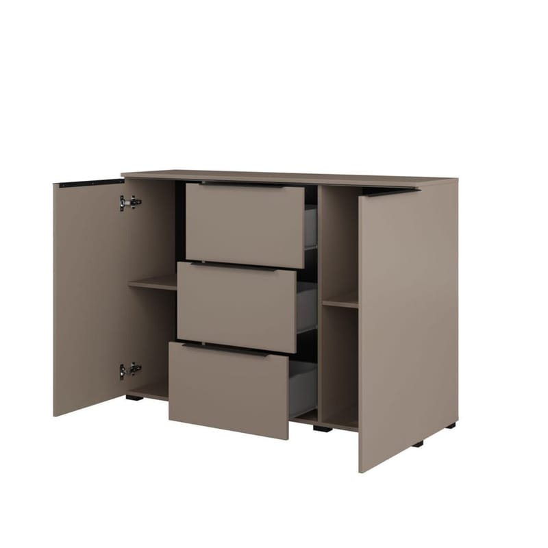 Skjenk Tana med 2 dører og 3 skuffer - Kongo - Oppbevaring - Oppbevaringsmøbler - Sideboard & skjenker