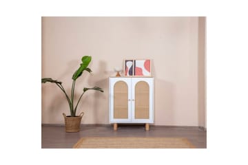Skjenk Terra Hvit / Eik - Natur/Hvit - Oppbevaring - Oppbevaringsmøbler - Sideboard & skjenker