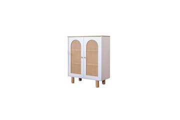 Skjenk Terra Hvit / Eik - Natur/Hvit - Oppbevaring - Oppbevaringsmøbler - Sideboard & skjenker