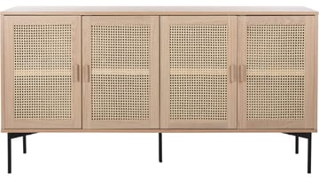 Skjenk Traunfled 4 Dører - Hvitpigmentert - Oppbevaring - Oppbevaringsmøbler - Sideboard & skjenker