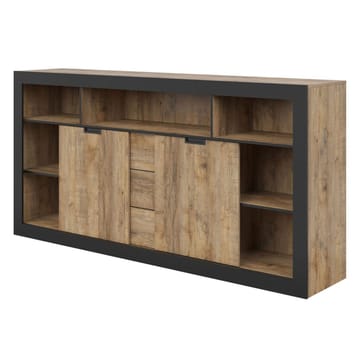 Skjenk Tudor 2 dører med 3 skuffer - 109 cm - Oppbevaring - Oppbevaringsmøbler - Sideboard & skjenker