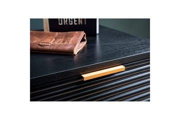 Skjenk Wohnling Foliert sponplate eikelook 77 cm 2 dører 2 skuffer Lagringsplass Moderne - Oppbevaring - Oppbevaringsmøbler - Sideboard & skjenker