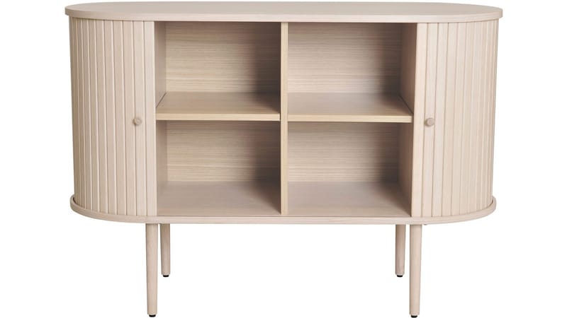 Skjenk Yngvar Hvitpigmentert Eik 110 cm - Hvitpigmentert eik - Oppbevaring - Oppbevaringsmøbler - Sideboard & skjenker