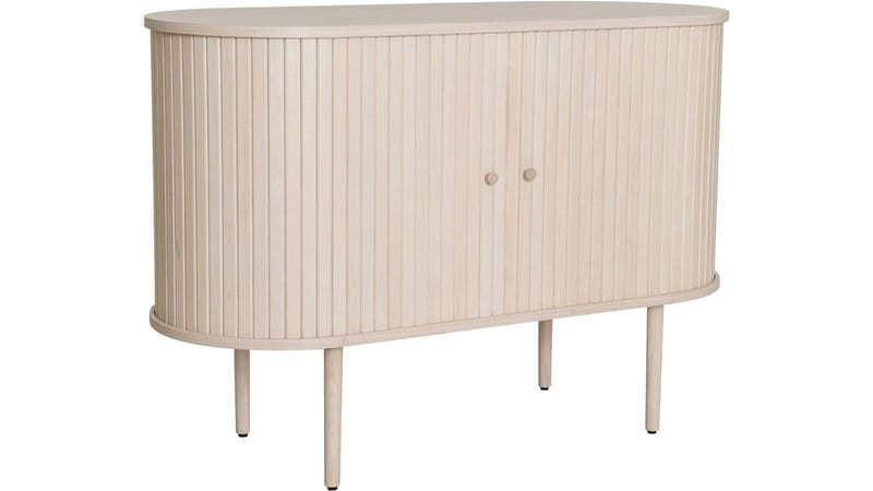Skjenk Yngvar Hvitpigmentert Eik 110 cm - Hvitpigmentert eik - Oppbevaring - Oppbevaringsmøbler - Sideboard & skjenker
