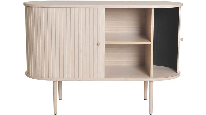 Skjenk Yngvar Hvitpigmentert Eik 110 cm - Hvitpigmentert eik - Oppbevaring - Oppbevaringsmøbler - Sideboard & skjenker
