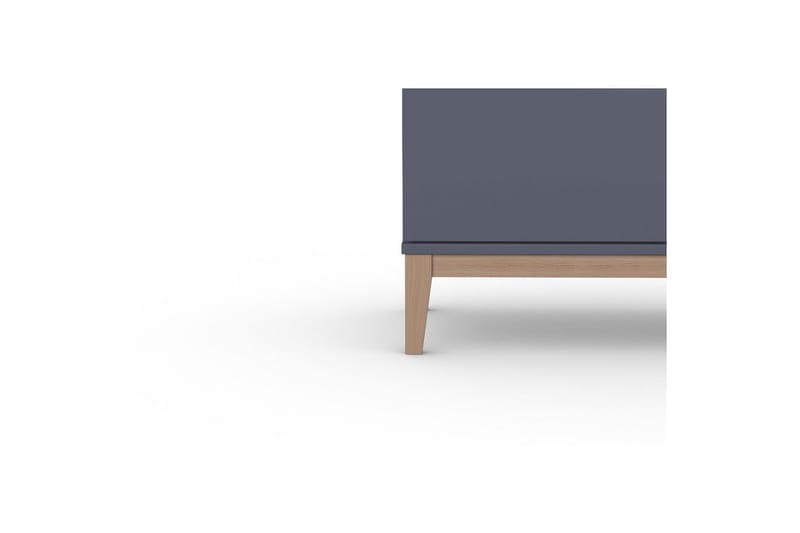 Skjenk Pelle 120x41x85 cm, Grå/Wotan Eik - 120x41x85 cm, Grå/Wotan Eik - Oppbevaring - Oppbevaringsmøbler - Sideboard & skjenker