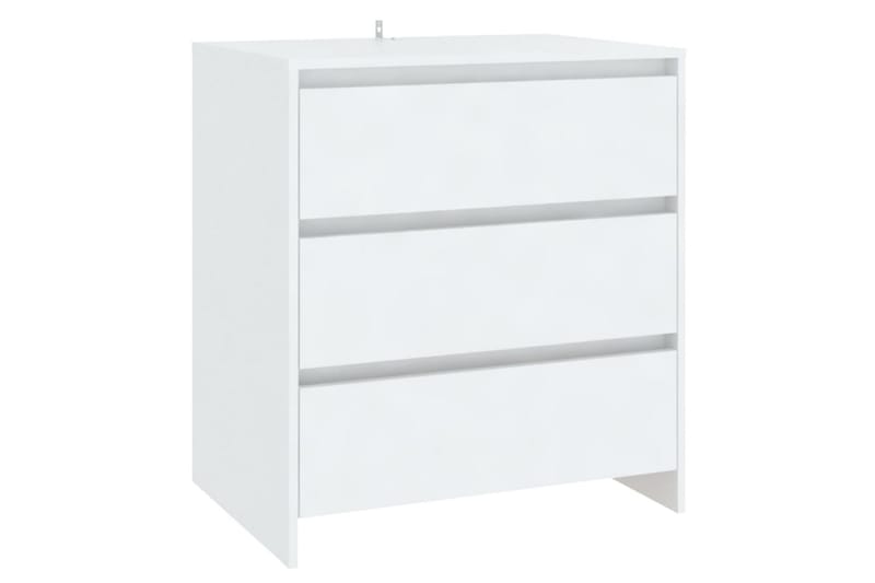 Skjenker 2 stk hvit konstruert tre - Hvit - Oppbevaring - Oppbevaringsmøbler - Sideboard & skjenker