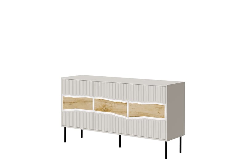 Stintino Skjenk 144x40 cm - Grå - Oppbevaring - Oppbevaringsmøbler - Sideboard & skjenker